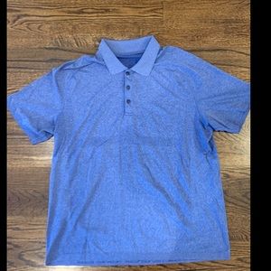 Lululemon Blue Polo XL